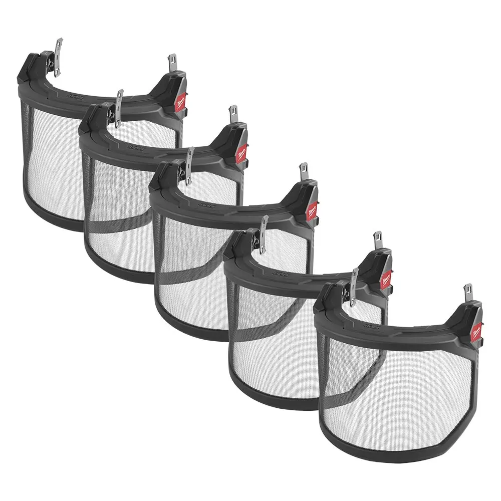 MILWAUKEE BOLT Mesh Full Face Shield Universal Replacement - 5 Pack 48731432A