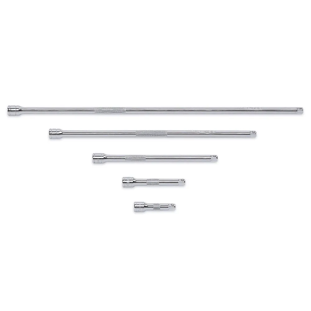 GEARWRENCH 5 pcs 1/4inch Drive Extension Set 2inch, 3inch, 4inch, 6inch & 14inch 81002D
