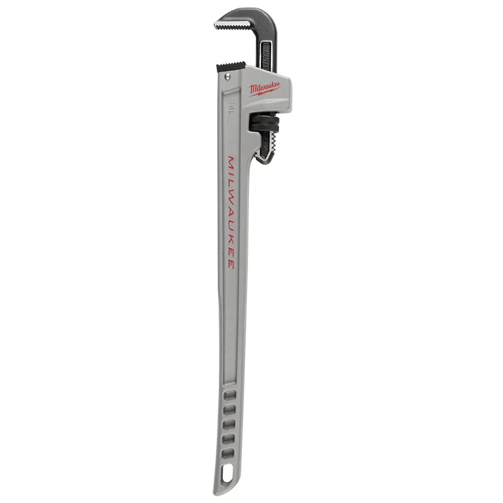 MILWAUKEE 14" (355mm) Aluminium Pipe Wrench w/ POWERLENGTH Handle 48227215