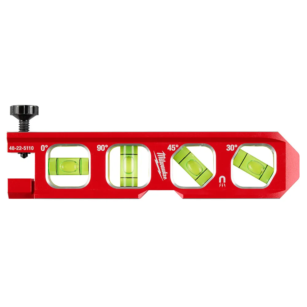 MILWAUKEE Electrical Expansion - 4 Vial Torpedo Level 48225110A