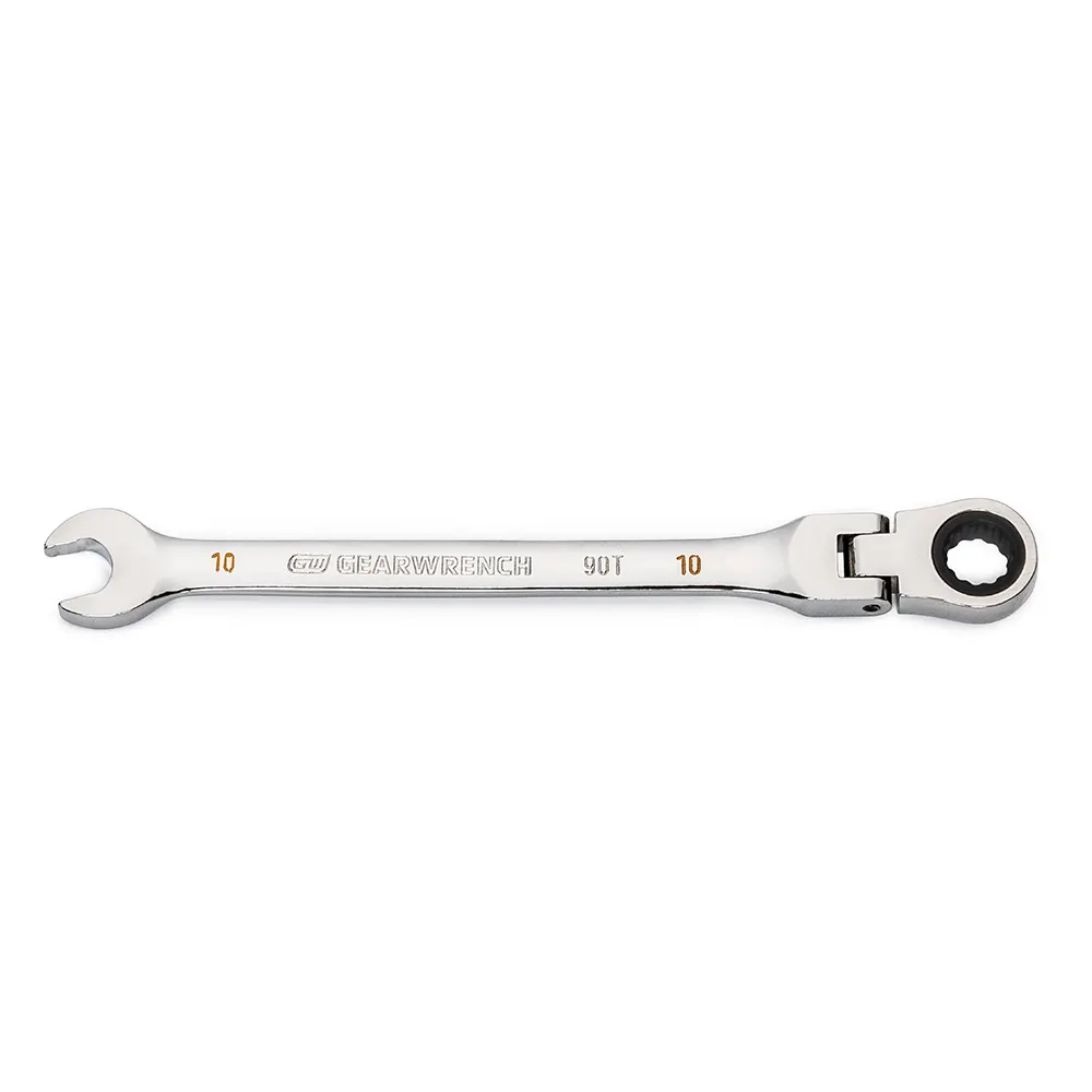 GEARWRENCH 10mm 90T Flexhead Ratcheting Combination Wrench 86710