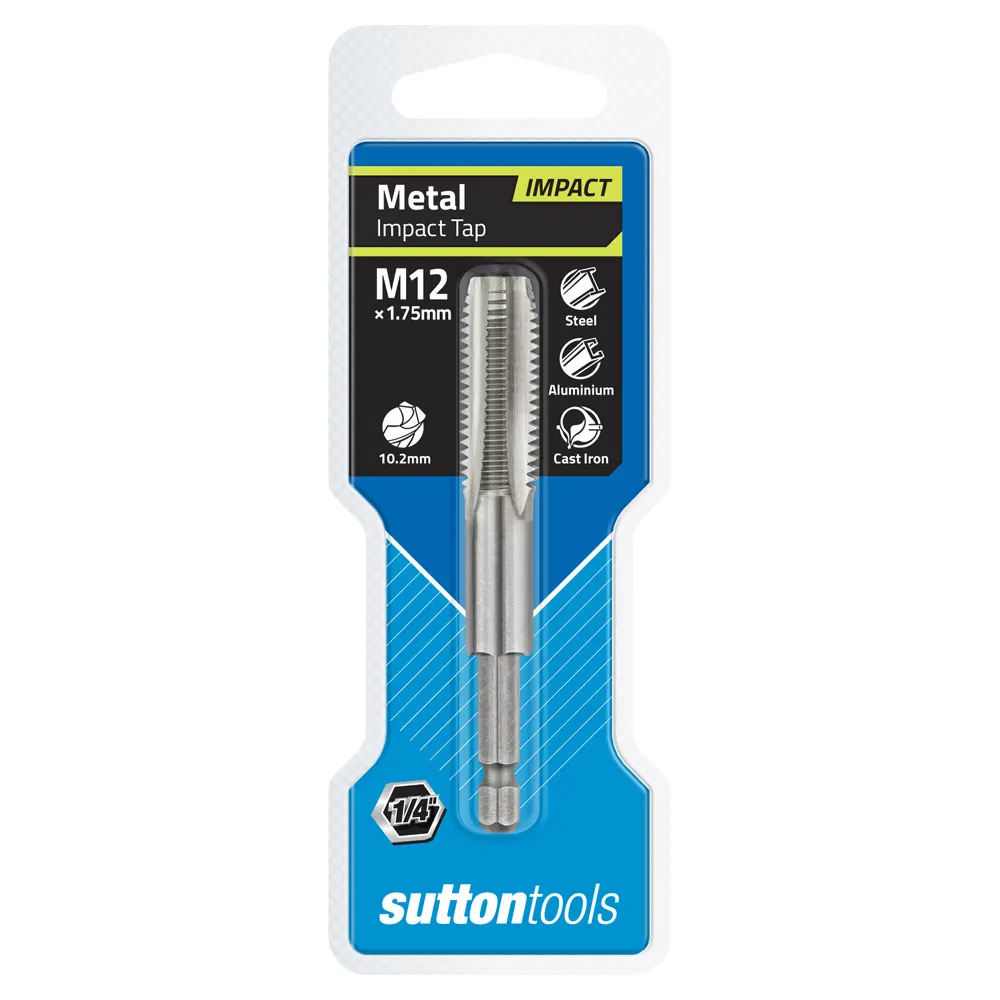 SUTTON M12 x 1.75 Impact Tap & Drill Set M1051200
