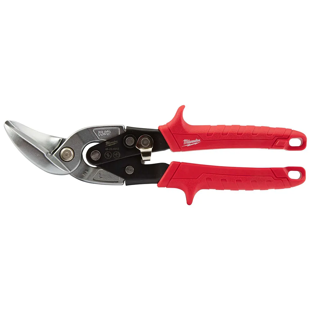 MILWAUKEE 248mm Left Cutting Offset Aviation Snips 48224512