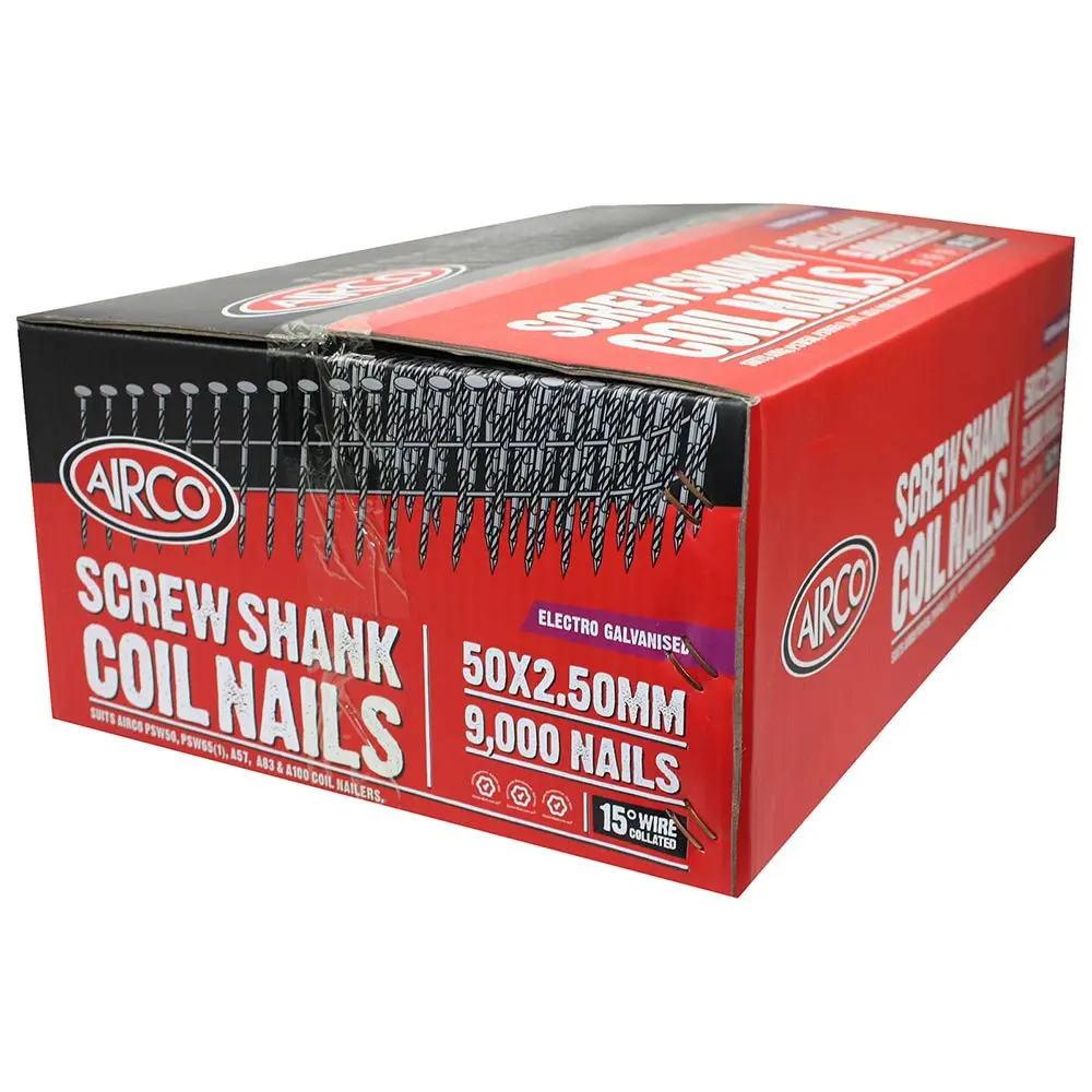 AIRCO Fencing Coil Nail - 50 x 2.5mm YA50251S