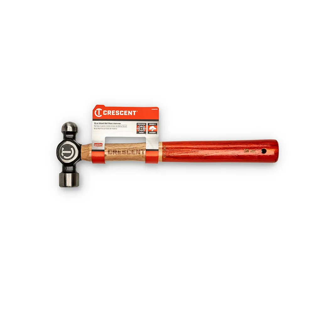CRESCENT 16oz Ball Pein Wood Hammer CHWBP16