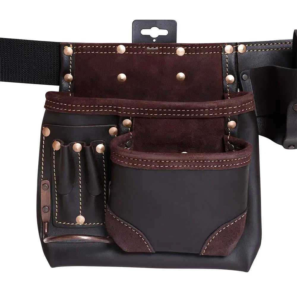 MASTERCRAFT 12 Pocket Leather Tool Apron MC0004