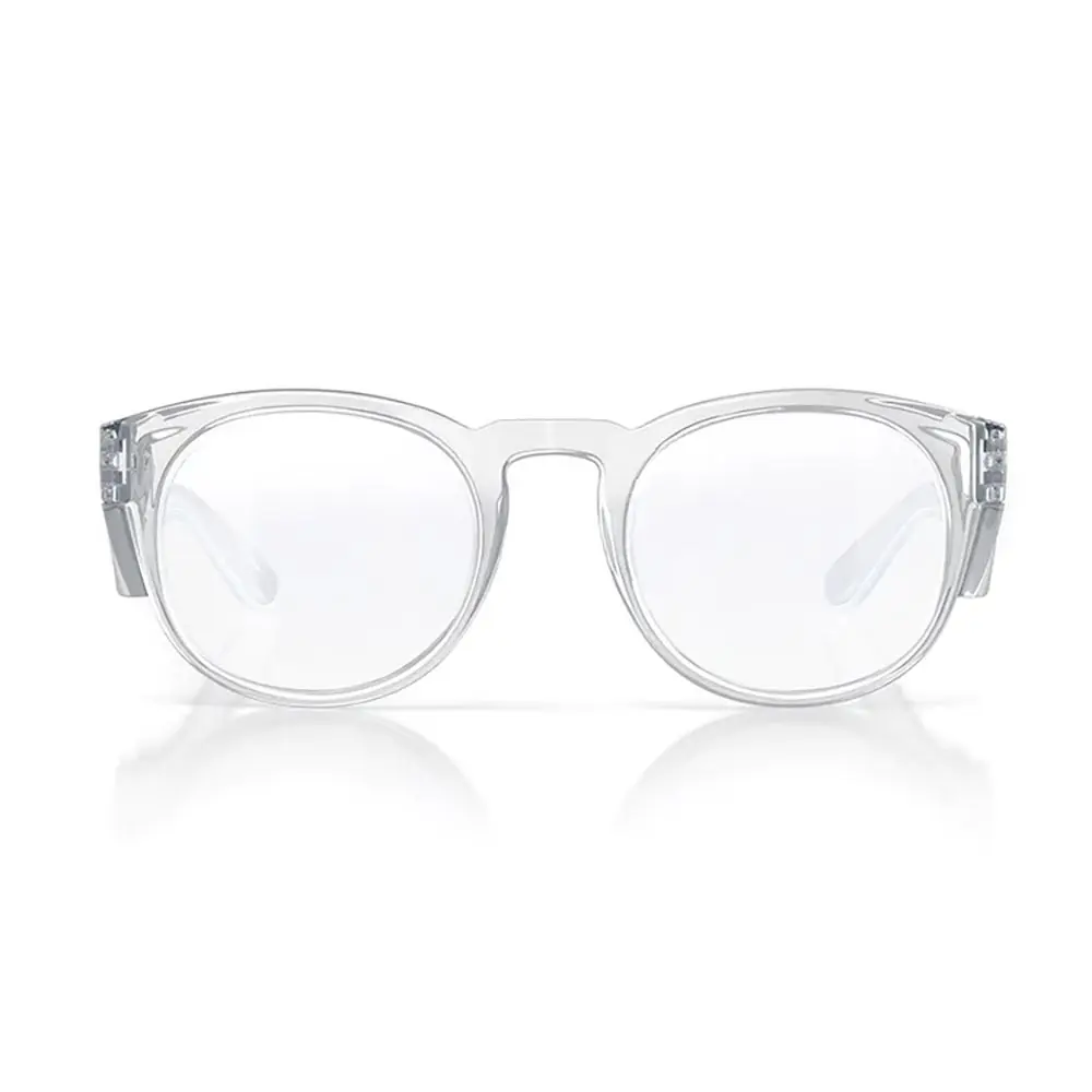 SAFESTYLE Cruisers Clear Frame Clear UV400 Lens Safety Glasses CRCC100