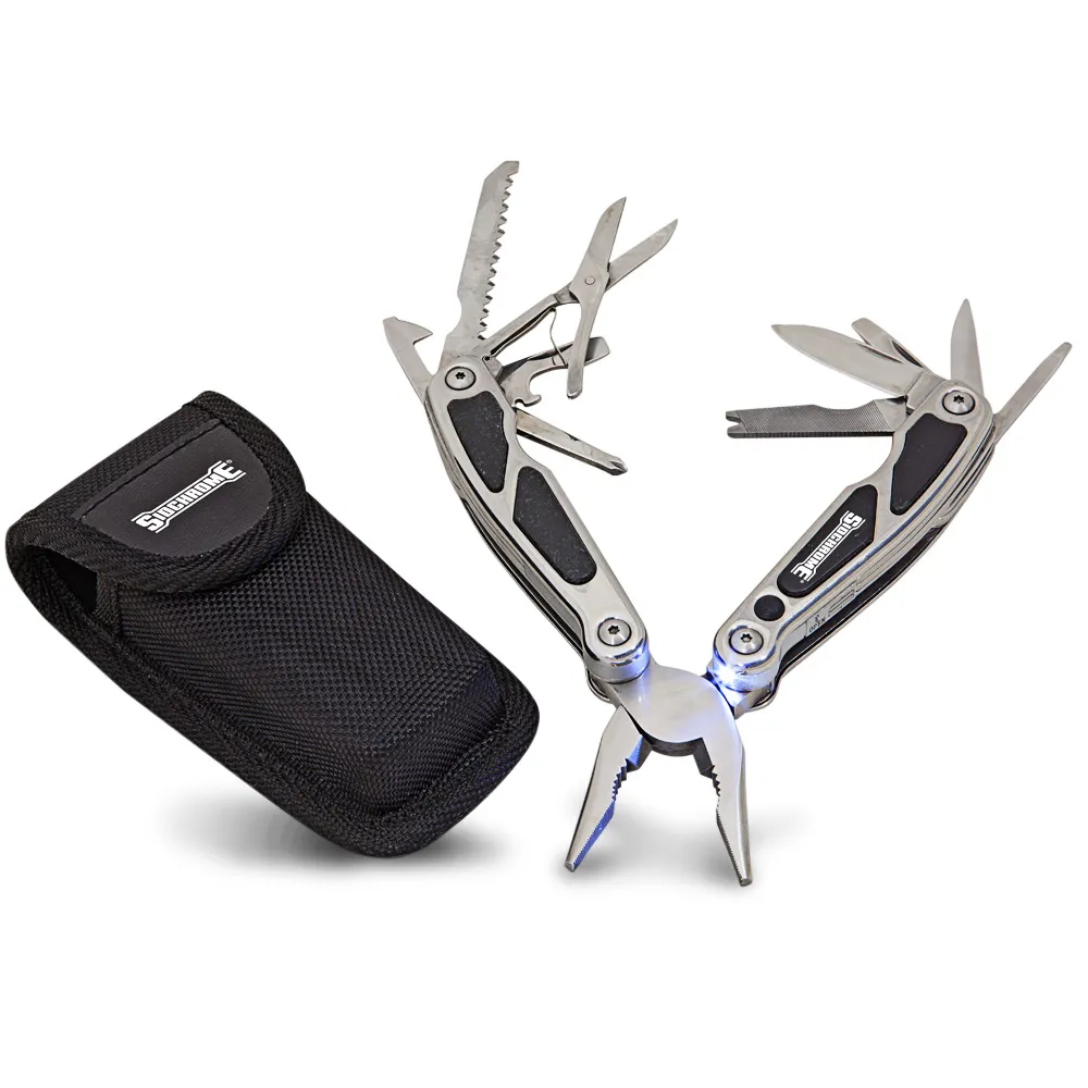 SIDCHROME 15 in 1 Multi-Function Tool with LED Light