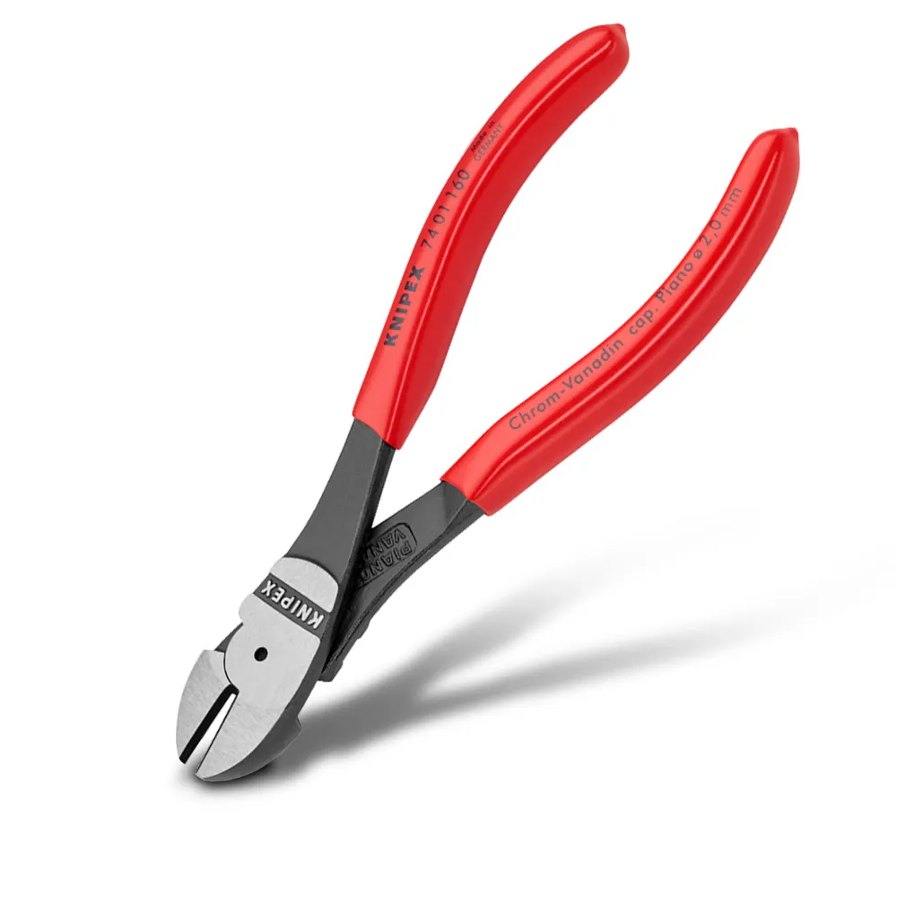 KNIPEX 160mm High Leverage Diagonal Cutter 7401160SB