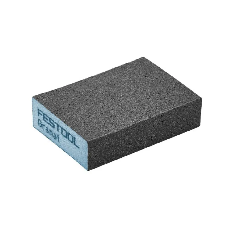FESTOOL 60-Grit Foam Hand Sanding Block - GRANAT - 6 Piece