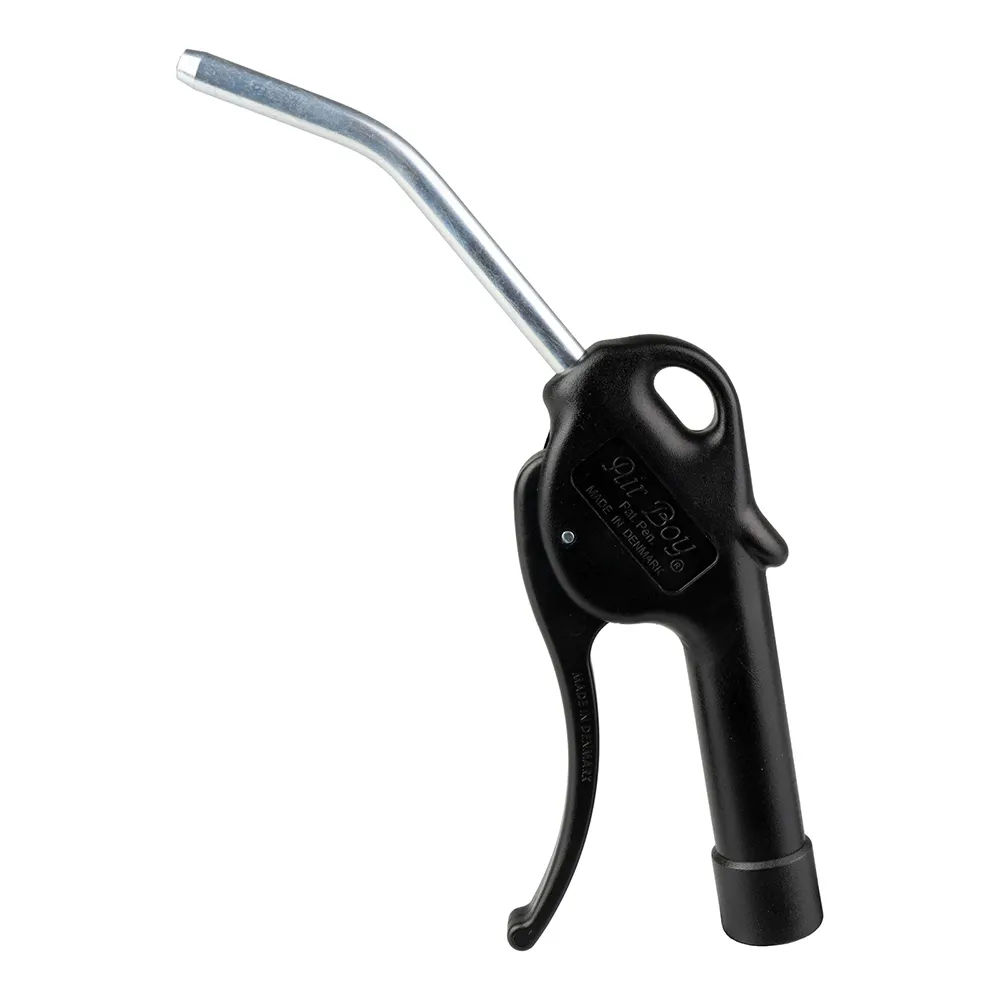 AIR BOY Bent Pipe Blow Gun Black  124140101C-BLK