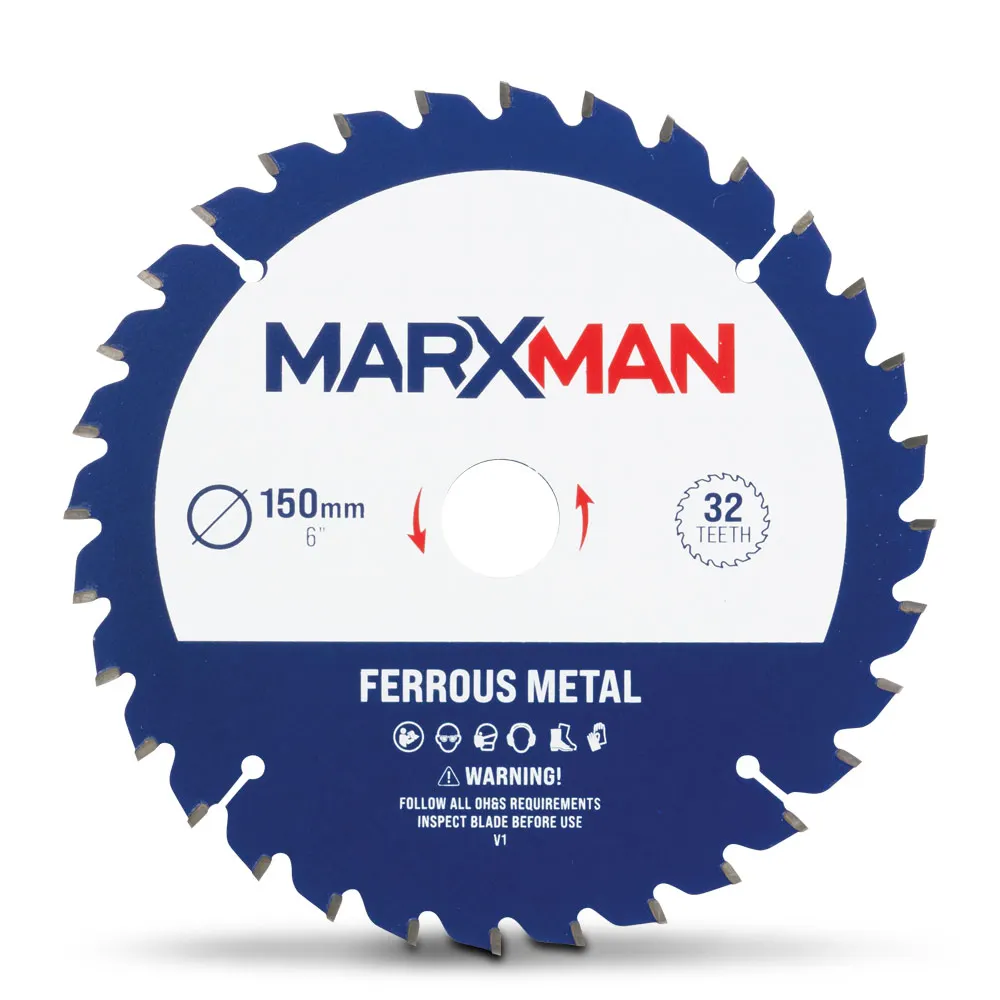MARXMAN 150x20mm 32T TCT Metal Circular Saw Blade MMCSS15032