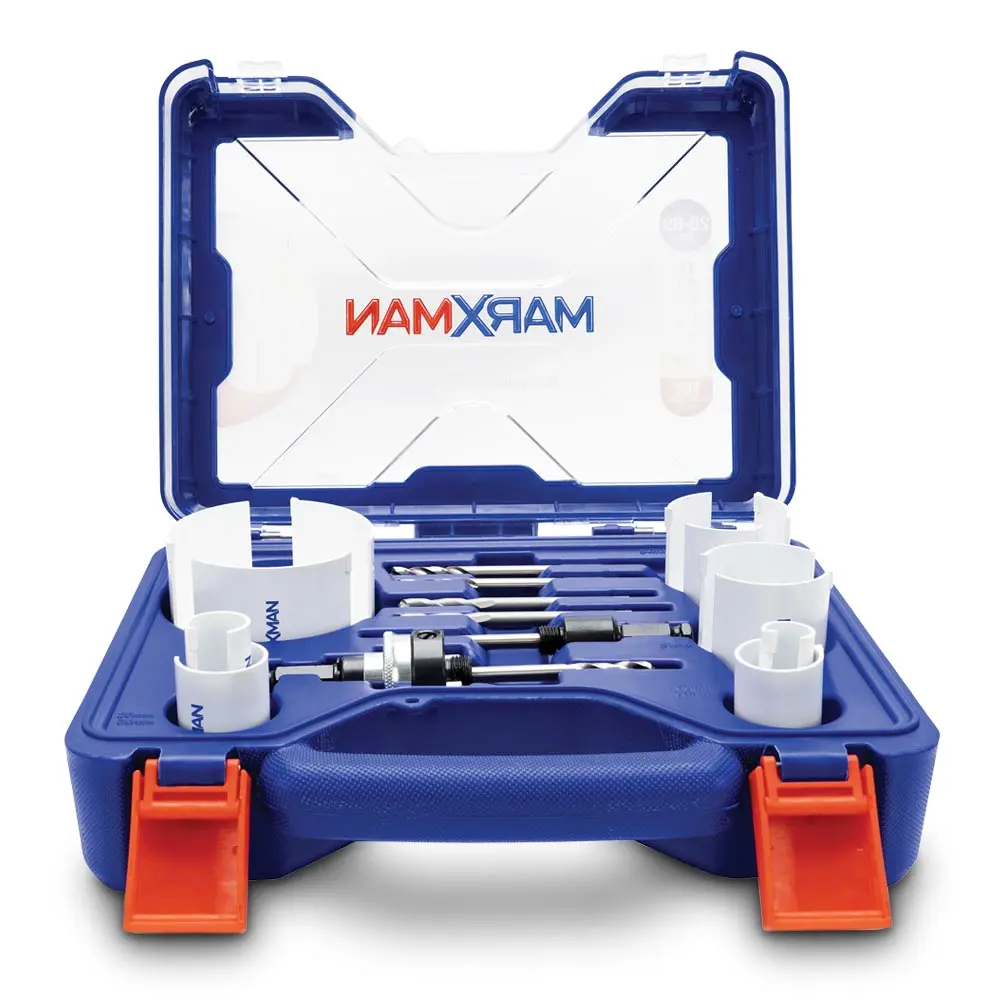 MARXMAN 20-89mm TCT Multipurpose Maintenance Holesaw Set - 13 Piece MHSTCT13PC