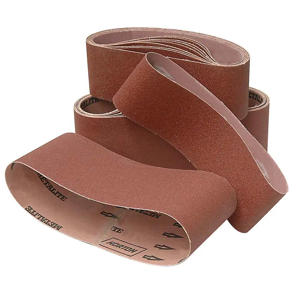 NORTON 75 x 610mm 40-Grit Aluminium Oxide Sanding Belt