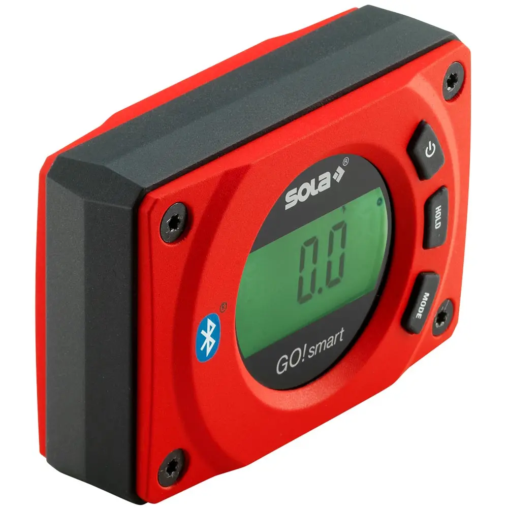 SOLA Go! Smart Digital Spirit Level With Inclinometer & Protractor 01483001