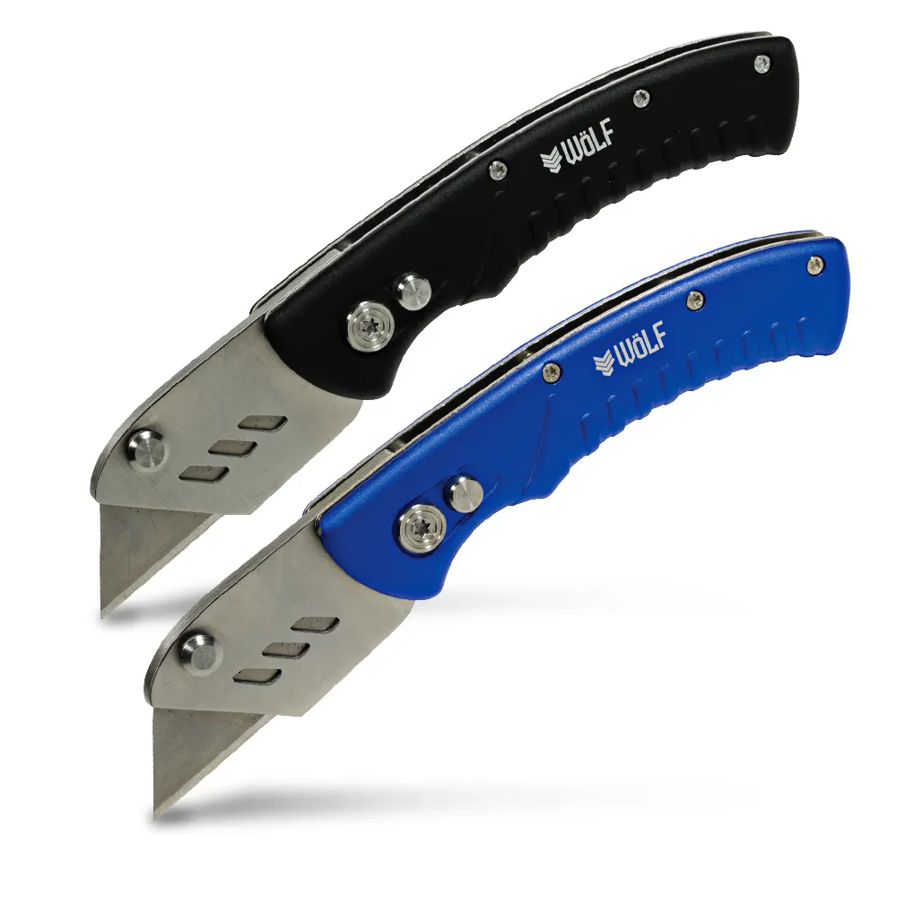 WoLF Twin Pack Folding Utility Knife Set WKF002