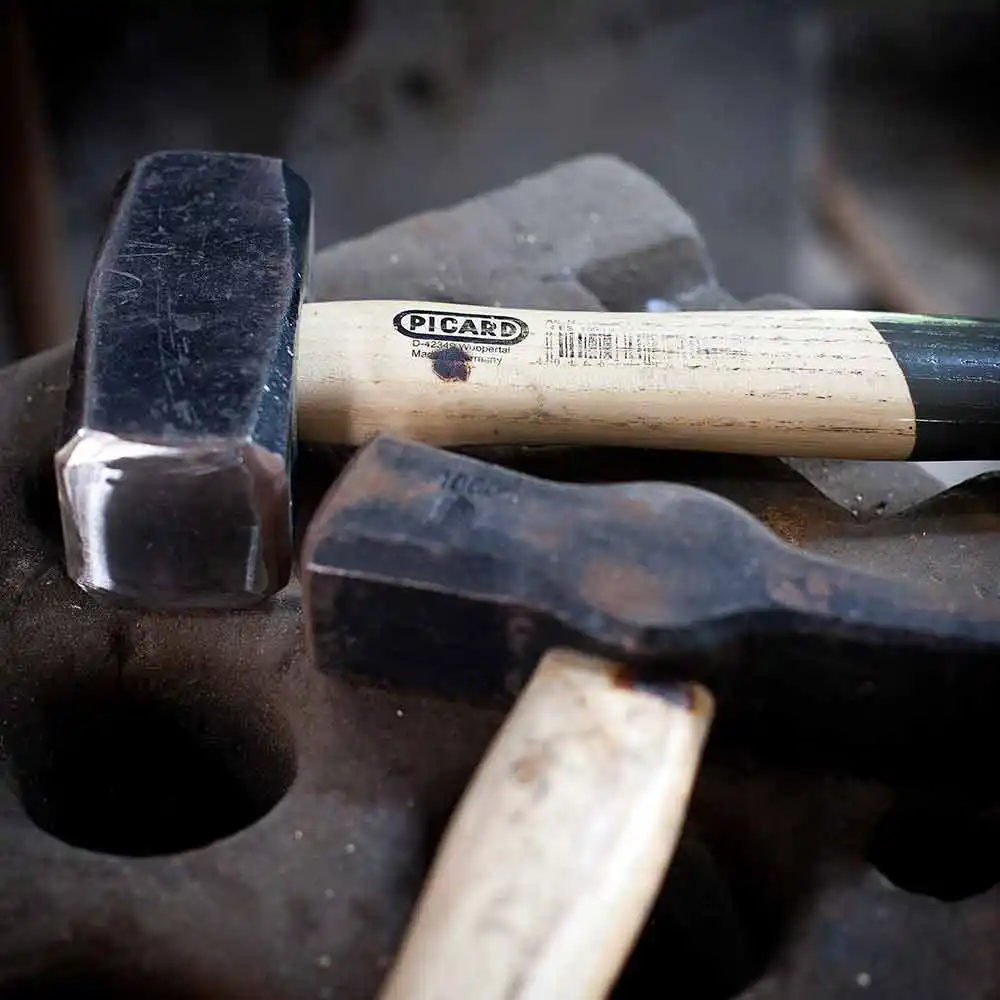 PICARD 35oz Hardwood Handle Blacksmith Hammer 0000811-1000