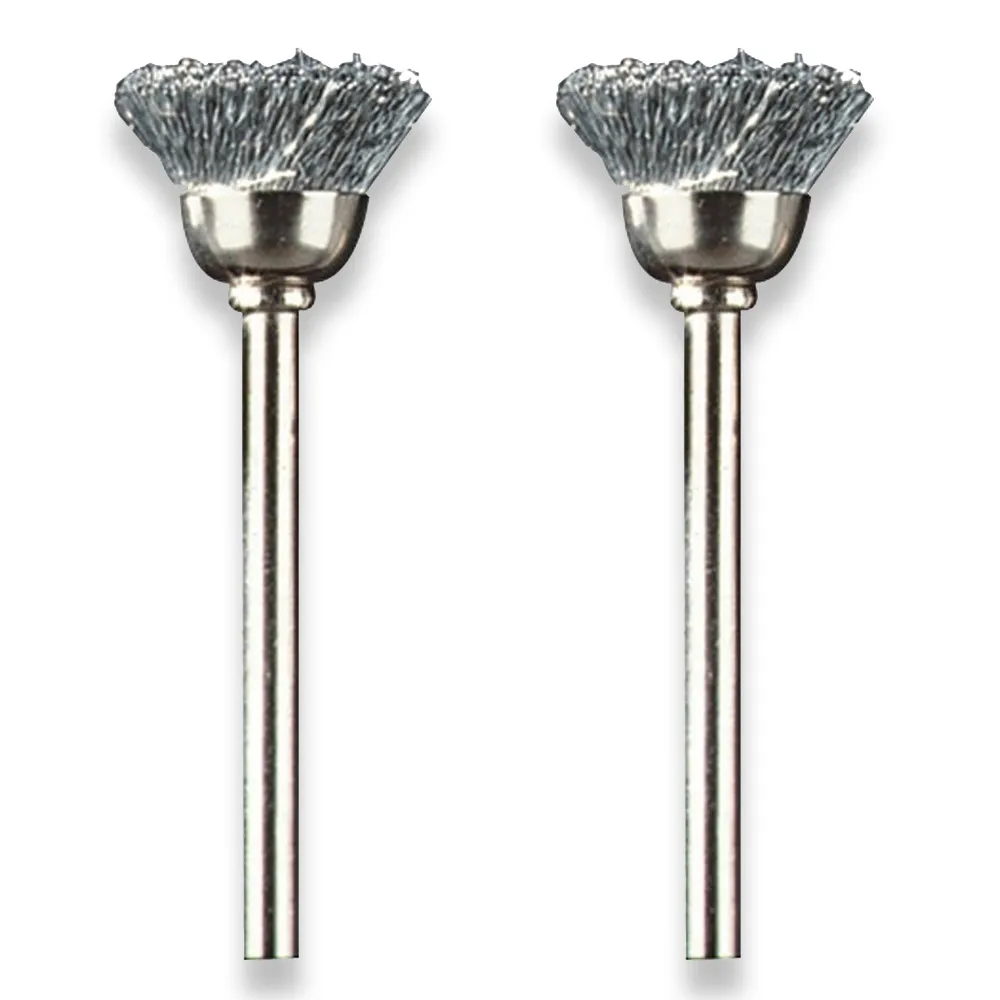 DREMEL 13mm Round Carbon Steel Brush (442-2) 2 - Piece 26150442AC