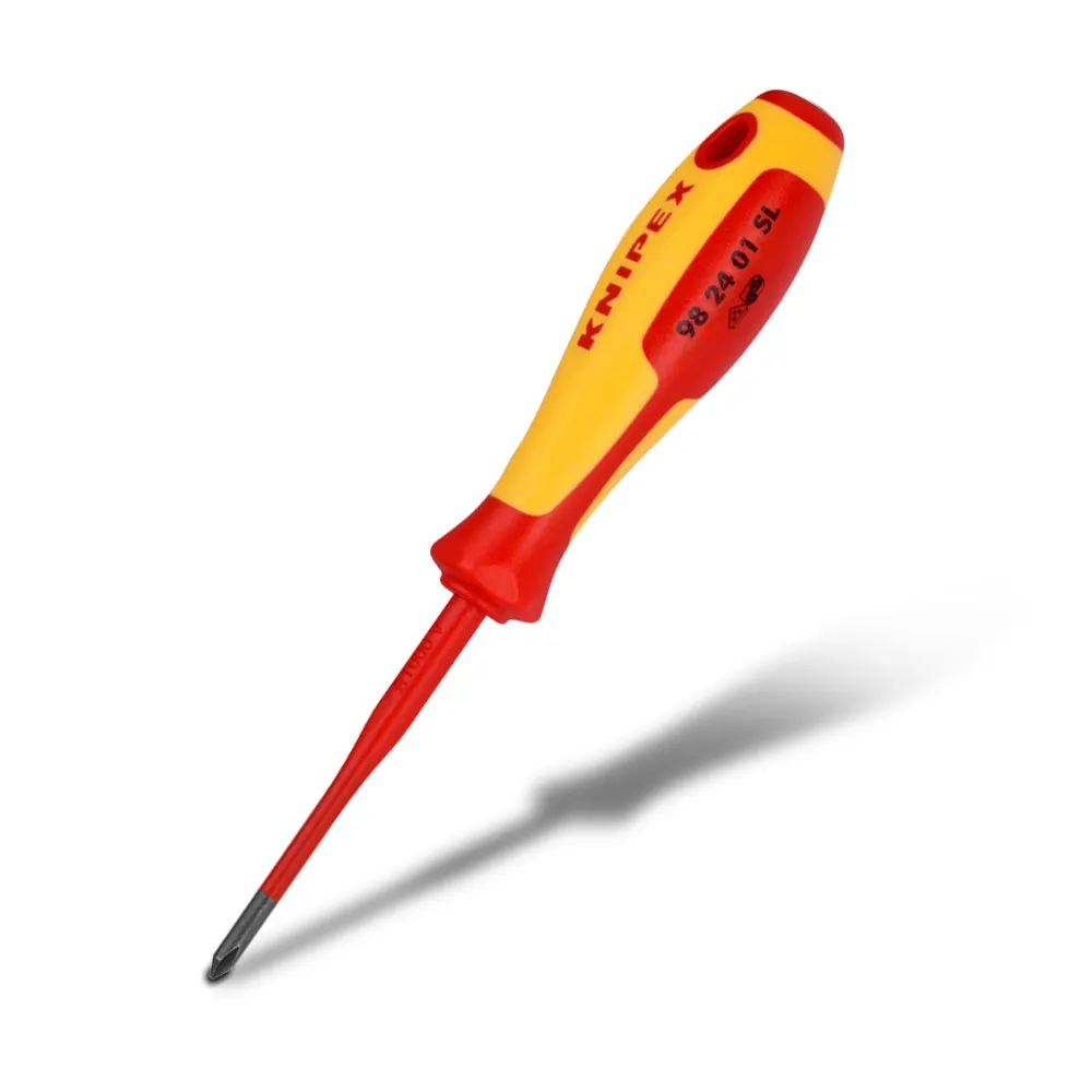 KNIPEX PH1 x 190mm 1000V Slim Screwdriver 98 24 01 SL