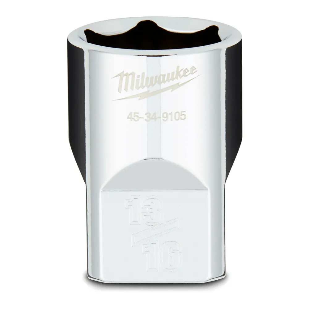 MILWAUKEE 1/2 Drive 13/16inch SAE 6-Point Socket 45349105