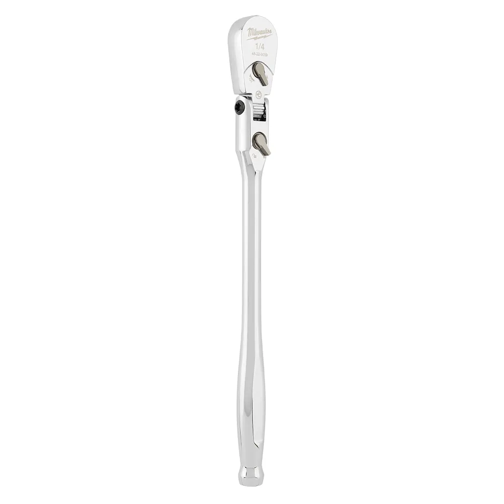 MILWAUKEE 1/4" Flex Head Extended Ratchet 48229009