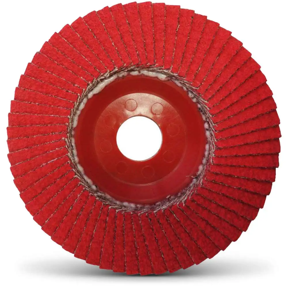 JOSCO 125mm 80-Grit Ceramic Flat Flap Disc