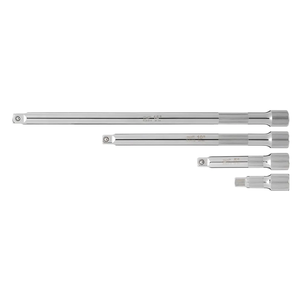 MILWAUKEE 1/2inch Drive Extension Set - 4 Piece 48229342