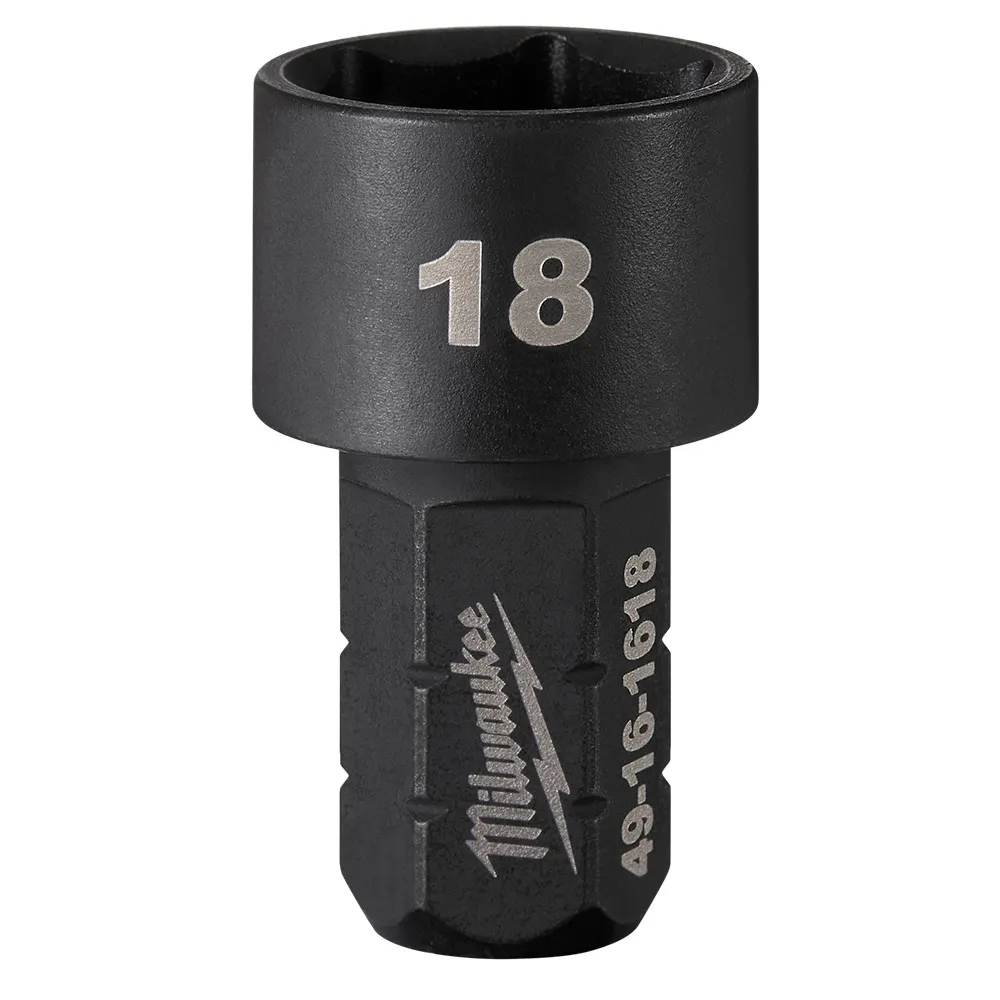 MILWAUKEE M12 FUEL 18mm INSIDER Pass-Through Ratchet Socket 49161618