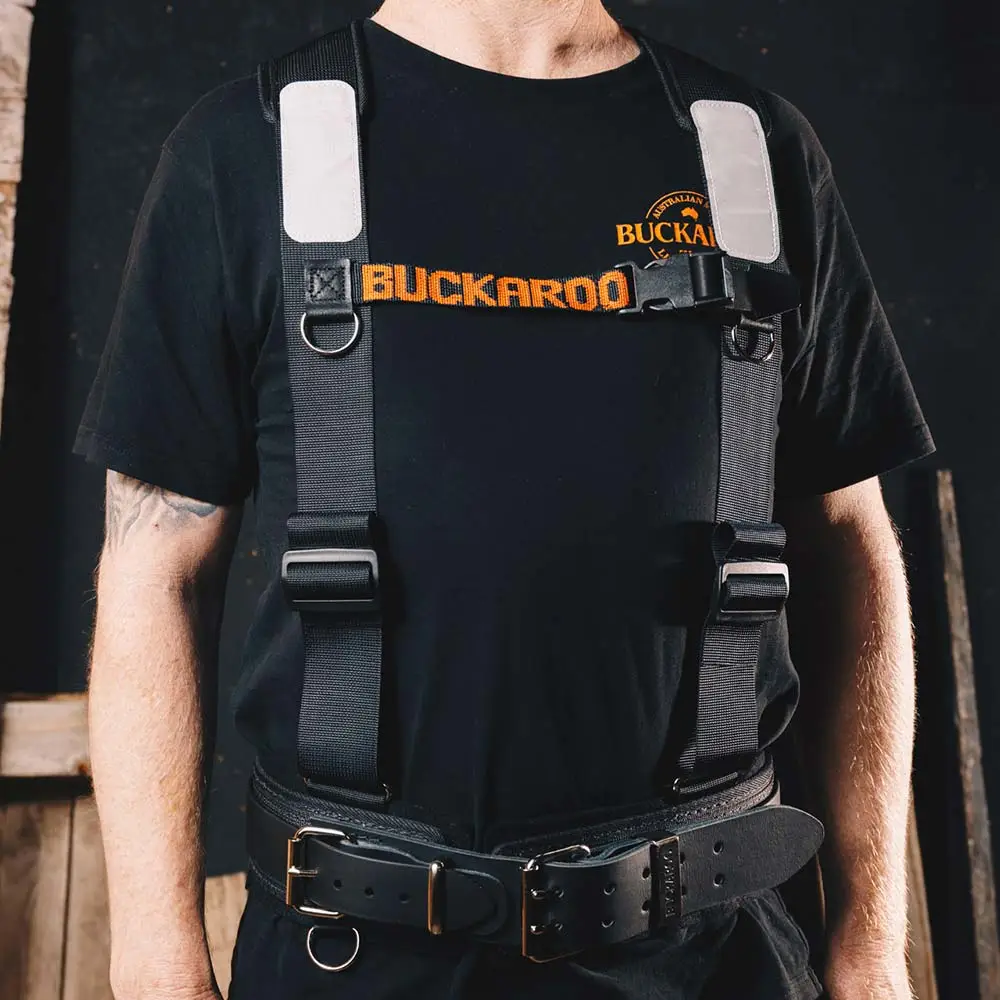 BUCKAROO Shoulder Braces - Black TMHB