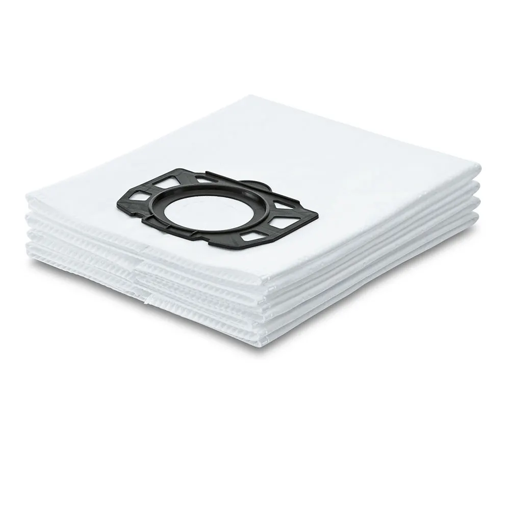 KARCHER Fleece Vacuum Filter Bags 4pk Suits WD4, WD5, WD6 2.863-006.0