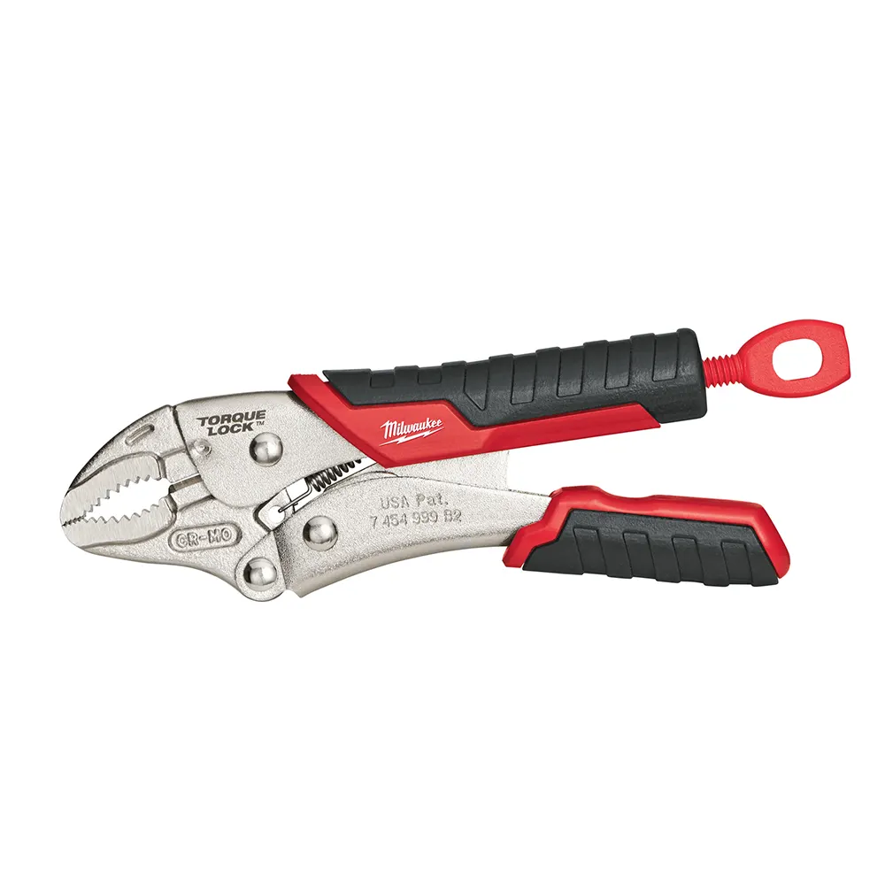 MILWAUKEE Torque Lock 125mm Soft Grip Curved Jaw Locking Plier 48223405
