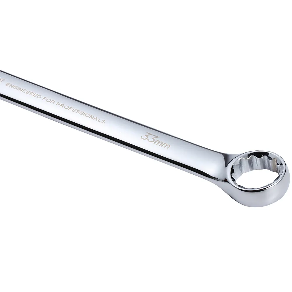 TTI 33mm Metric Ring & Open End Combination Spanner TCSM33