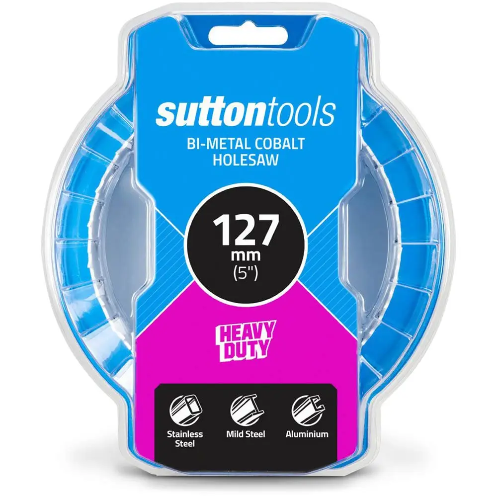 SUTTON 127mm (5inch) Bi-Metal Cobalt Holesaw