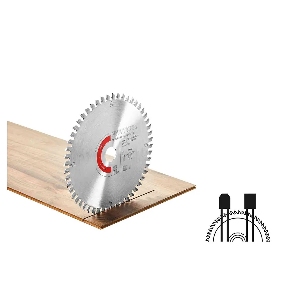 FESTOOL 168 x 1.8 x 20 52T Laminate Saw Blade 205766