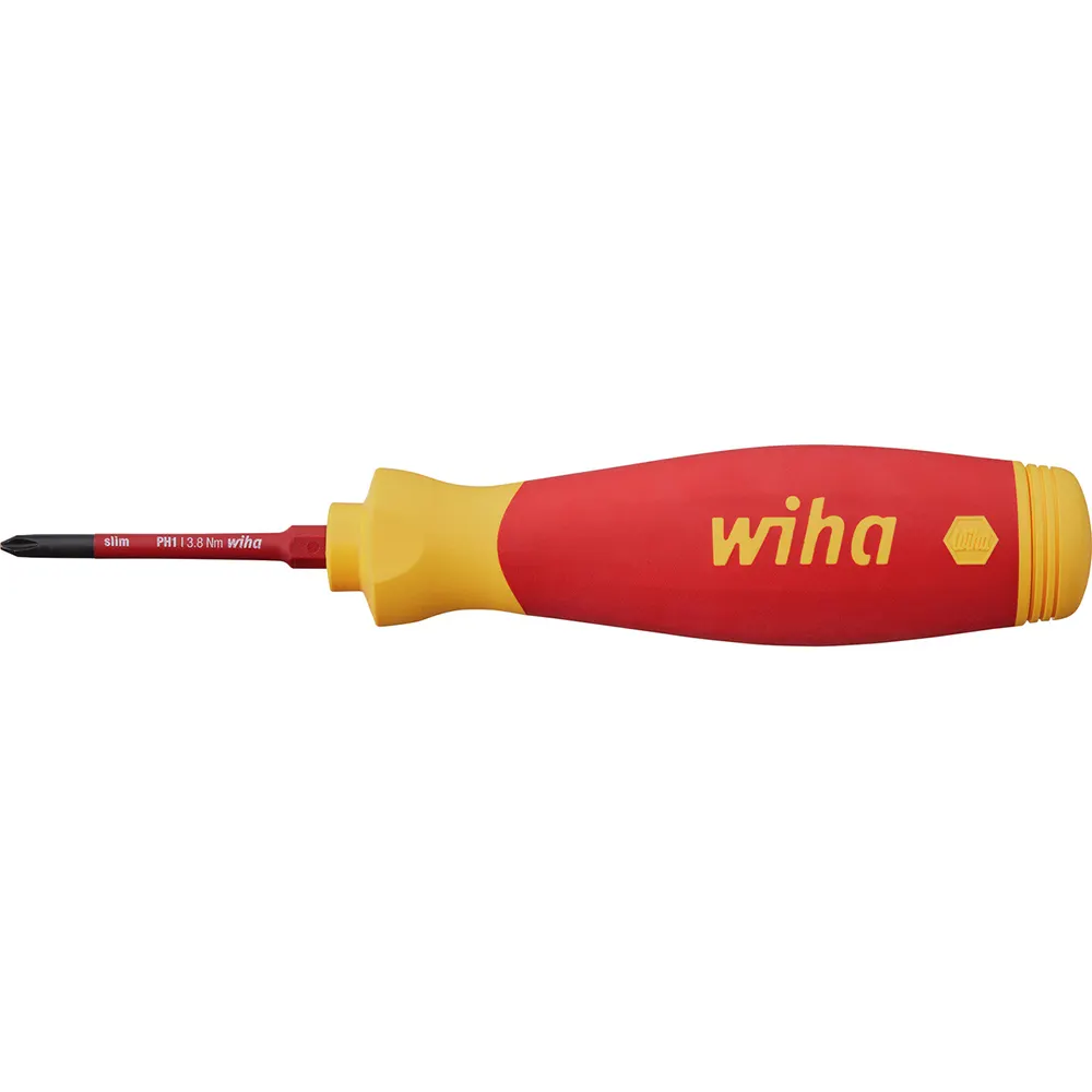 WIHA 4in1 VDE Magazine Style SlimBit Screwdriver Set 45296