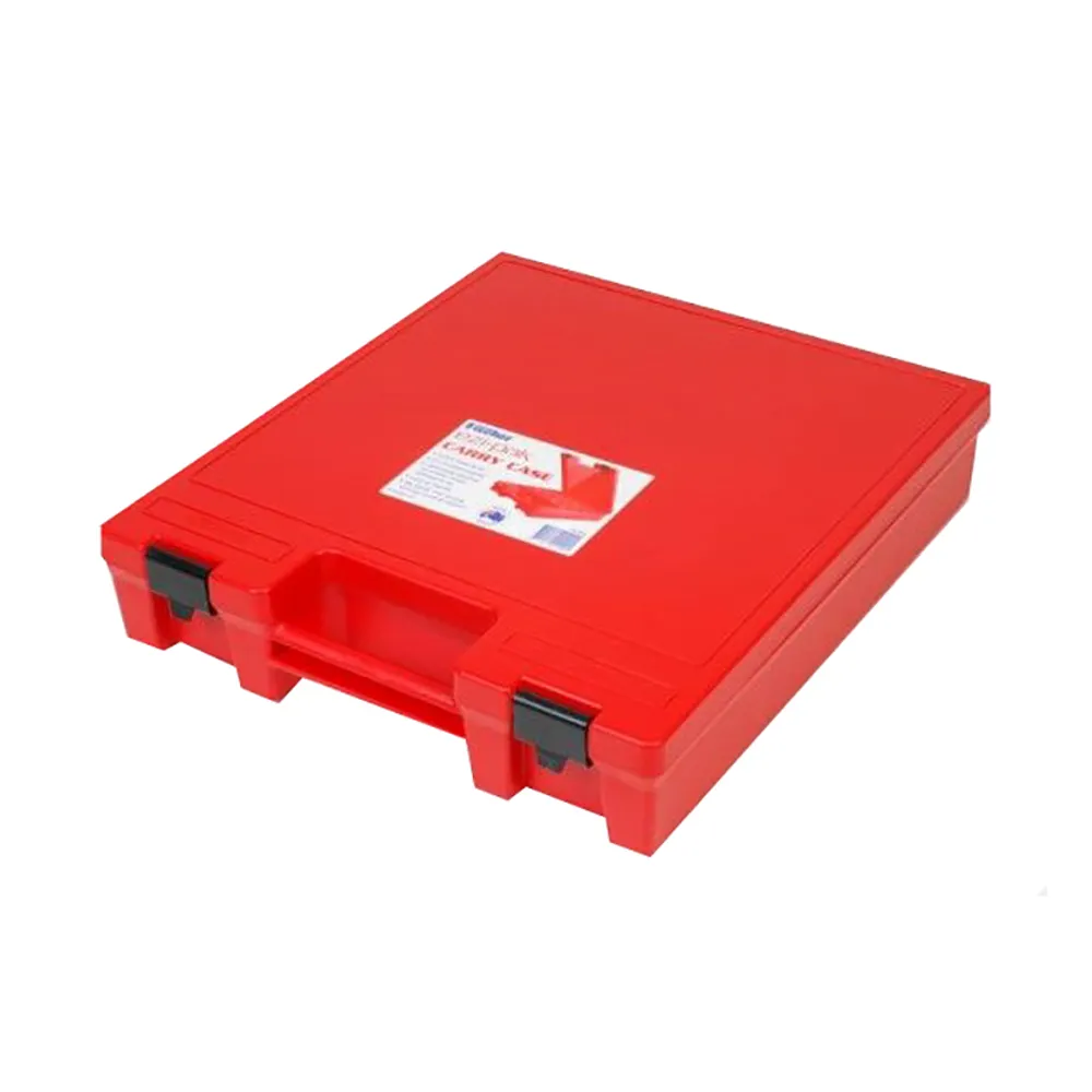 FISCHER 370 x 432 x 85mm 21 Compartment Ezi-Pak Storage Case Red 1H151R