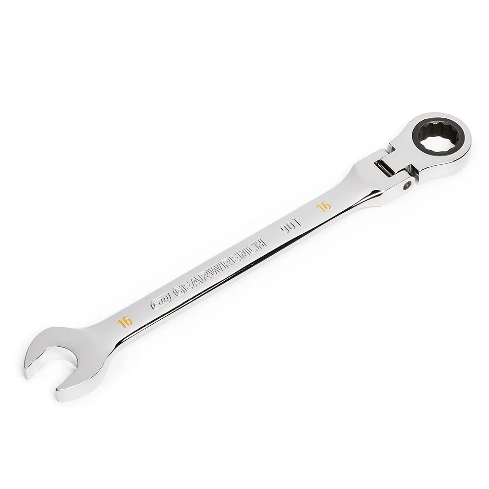 GEARWRENCH 16mm 90T Flexhead Ratcheting Combination Wrench 86716