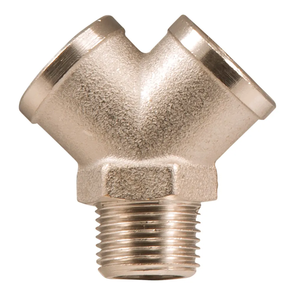 SONSBEEK AIR FITTING Y-PIECE 3/8inch BSP F-M-F BRASS CD