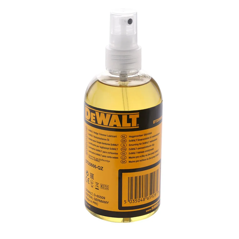 DEWALT 300ml Hedge Trimmer Blade Lubricant DT20666-QZ