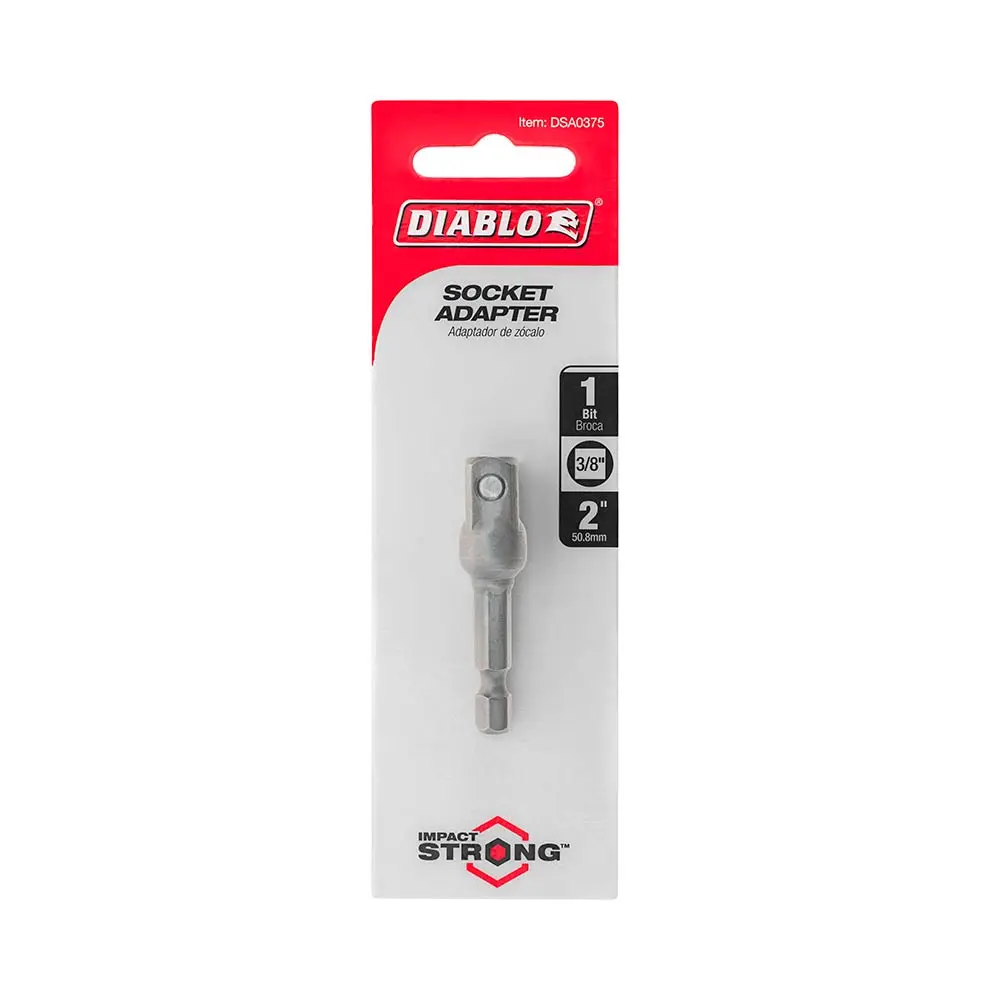 DIABLO 3/8 inch Socket Adapter 50mm 2608F02457