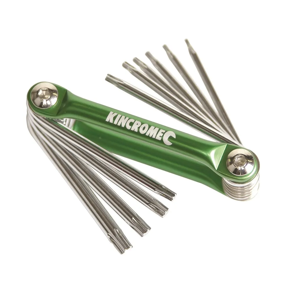 KINCROME Folding Torx Key Set - 10 Piece K5149