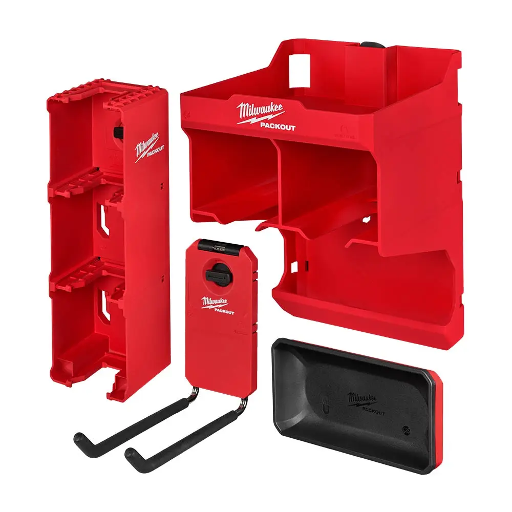 MILWAUKEE PACKOUT™ 4 Pieces Power Tools Workshop Modular Kit MILPKTSSPTKIT