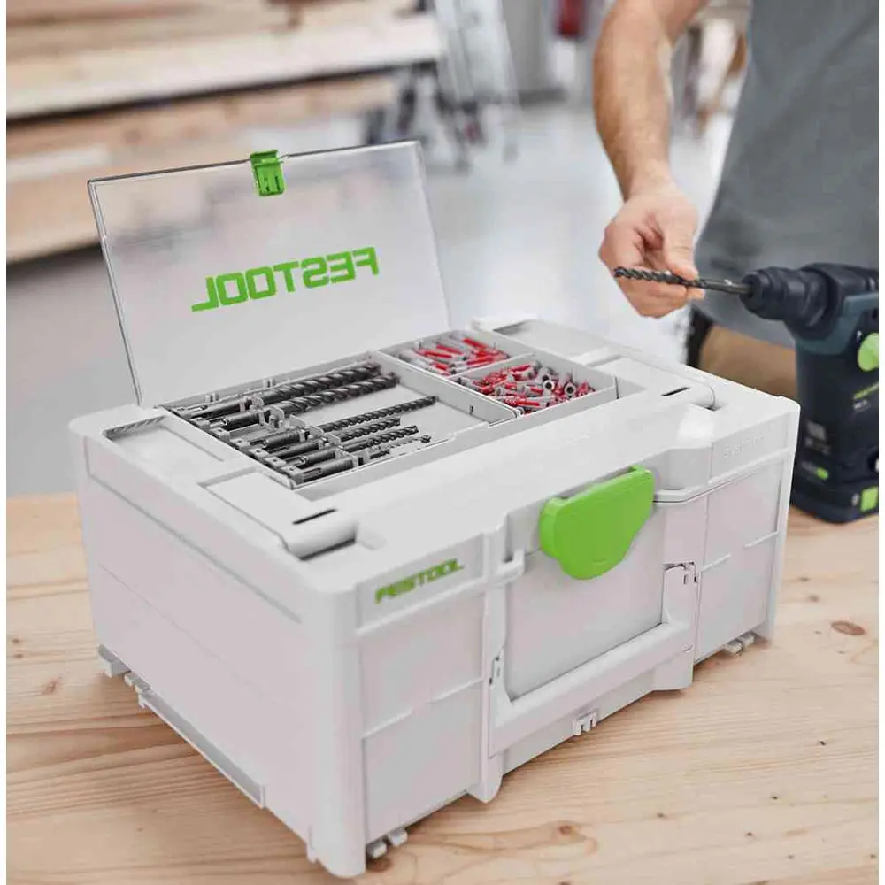 FESTOOL Systainer3 SYS 3 Medium 237mm x 396mm w/ Storage Lid 577348