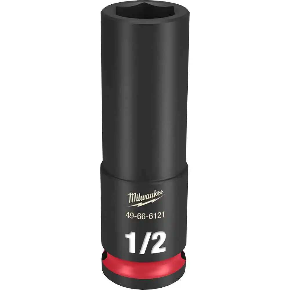 MILWAUKEE SHOCKWAVE 3/8" Drive 1/2" Deep 6 Point Impact Socket 49666121
