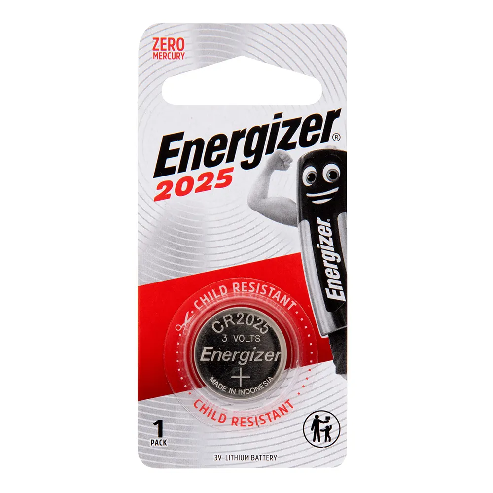 ENERGIZER CR2025 3V Lithium Coin Battery - 1 Pack ECR2025BP1