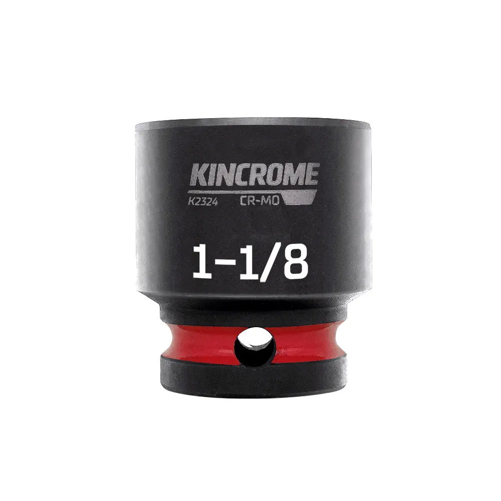 KINCROME 1-1/8 x 1/2inch Drive Impact Socket K2324