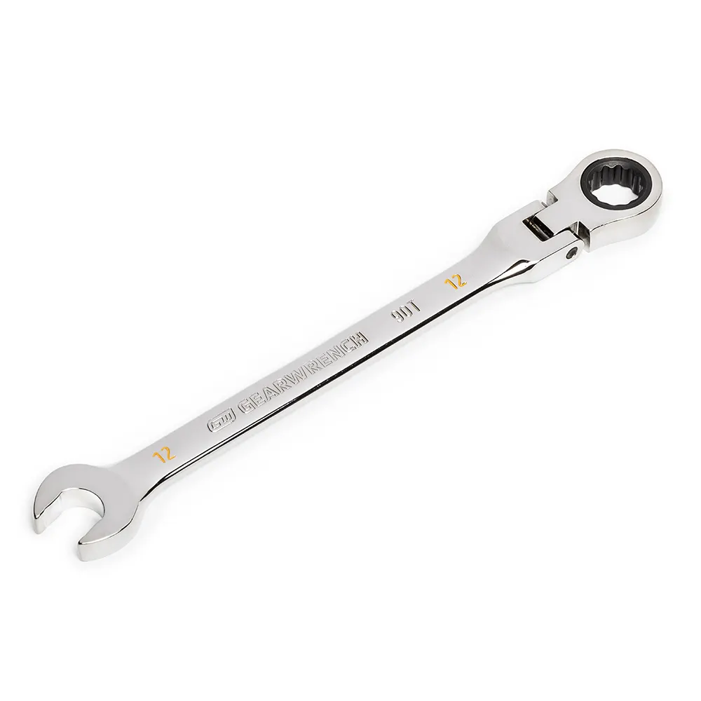 GEARWRENCH 12mm 90T Flexhead Ratcheting Combination Wrench 86712