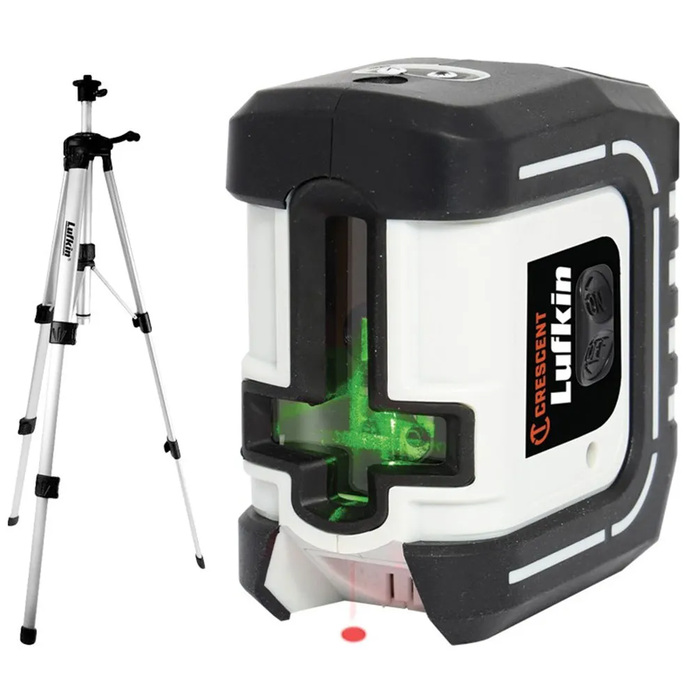 CRESCENT LUFKIN Green Self Levelling Level Laser w. Tripod LCL35G