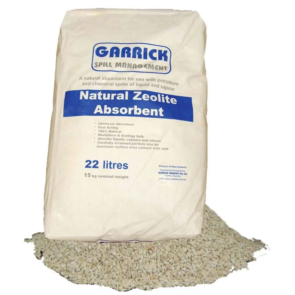 GARRICK 22l 15kg Natural Zeolite Absorbent Spill FXZEO-15