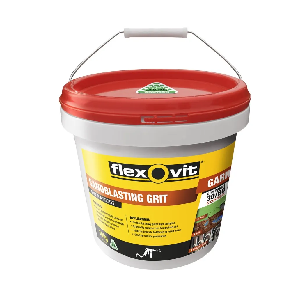 FLEXOVIT 10kg Sandblasting Grit 66243478552